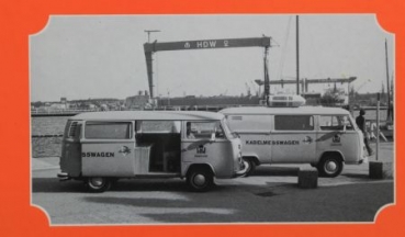 Volkswagen T2 Transporter Clipboard 1972 Customer Service HDW Elektronic (6508)